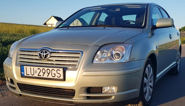 Toyota Avensis cena 10200 przebieg: 308804, rok produkcji 2004 z Lublin małe 106